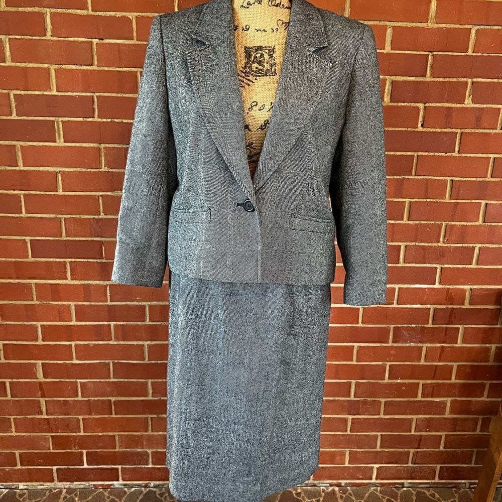 Pendleton wool blazer and skirt - vintage